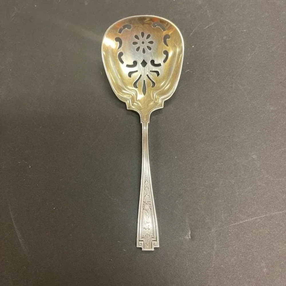 Gorham Antique Sterling Silver Etruscan Bon Bon or Nut Spoon TSP